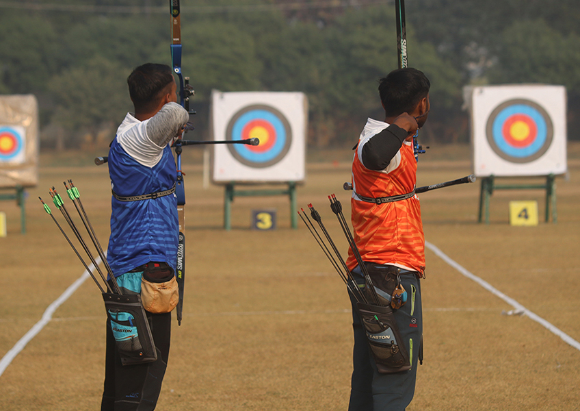 archery event at vidya university